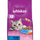 Whiskas Dry Cat Food with Fish Natural 1.4 kg NEW Whiskas Dry Cat Food with Fish Natural 1.4 kg NEW