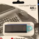 Kingston 64GB Flash Drive DataTraveler Exodia Black