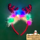 Christmas Children's Adult Party Decoration Ball Dress up Cartoon Antlers Headband (5)