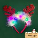 Christmas Children's Adult Party Decoration Ball Dress up Cartoon Antlers Headband (6)