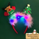 Christmas Children's Adult Party Decoration Ball Dress up Cartoon Antlers Headband (23)