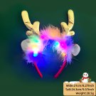 Christmas Children's Adult Party Decoration Ball Dress up Cartoon Antlers Headband (12)