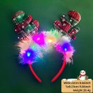 Christmas Children's Adult Party Decoration Ball Dress up Cartoon Antlers Headband (22)