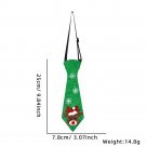 Christmas decorations, snowmen, elk, Christmas tree ties (10)