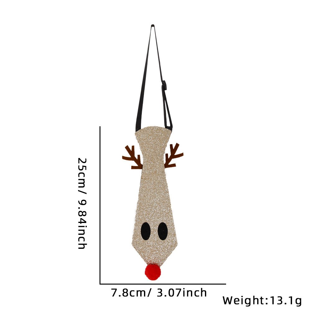 Christmas decorations, snowmen, elk, Christmas tree ties (11)