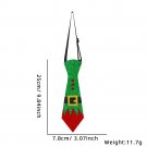Christmas decorations, snowmen, elk, Christmas tree ties (8)