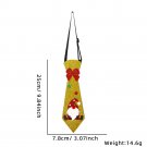 Christmas decorations, snowmen, elk, Christmas tree ties (6)