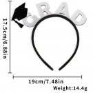 Doctoral hat headwear GRAD school headband decorated for university graduation (7)