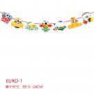 Euro 2024 Football Flag Bar Club Football party decoration bunting fans cheer bannerm (1)