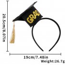Doctoral hat headwear GRAD school headband decorated for university graduation (3)