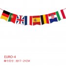 Euro 2024 Football Flag Bar Club Football party decoration bunting fans cheer bannerm (4)