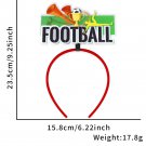Football match fan decoration headband cheerleading team photo prop (1)