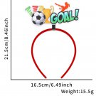 Football match fan decoration headband cheerleading team photo prop (2)