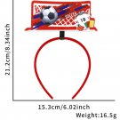 Football match fan decoration headband cheerleading team photo prop (7)