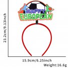 Football match fan decoration headband cheerleading team photo prop (4)