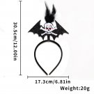 Ghost Festival Makeup Ball Funny Headwear 3D Witch Hat Spider Head Hoop (8)