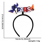French element glasses Parisian sports cheering headband (5)