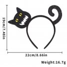 Ghost Festival Makeup Ball Funny Headwear 3D Witch Hat Spider Head Hoop (5)