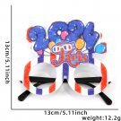 French element glasses Parisian sports cheering headband (3)