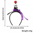Ghost Festival Makeup Ball Funny Headwear 3D Witch Hat Spider Head Hoop (3)