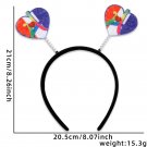 French element glasses Parisian sports cheering headband (2)