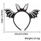 Ghost Festival Makeup Ball Funny Headwear 3D Witch Hat Spider Head Hoop (1)