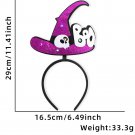 Halloween Ghost Party Decorative Supplies Halloween Ghost Bat Headband Hair Ornament (2)