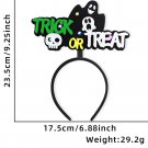 Halloween Ghost Party Decorative Supplies Halloween Ghost Bat Headband Hair Ornament (6)