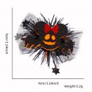 Halloween hair clips, headwear, children's party decorations, spider pumpkin mesh (4)