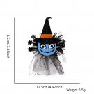 Halloween hair clips, headwear, children's party decorations, spider pumpkin mesh (9)