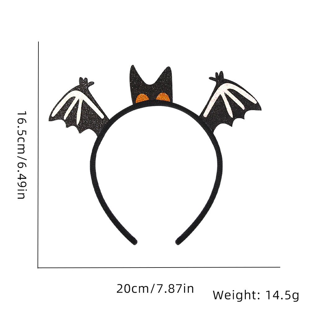Halloween headbands, party decorations, photography props, bat, cat, pumpkin headbands (1)