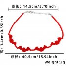 Halloween necklace, bat ghost neck accessory, ghost party decoration (8)