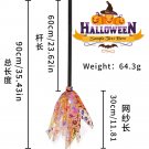 Halloween Witch Broom Detachable Party Decoration Flying Broom (4)