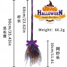 Halloween Witch Broom Detachable Party Decoration Flying Broom (7)