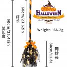 Halloween Witch Broom Detachable Party Decoration Flying Broom (13)
