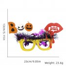 Halloween woolen striped glasses for children and adults, party decoration, photography props,