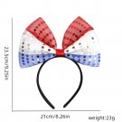 Hat headband, holiday party decoration props, five pointed star tassel headband  (7)