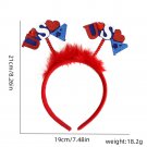 Hat headband, holiday party decoration props, five pointed star tassel headband  (12)