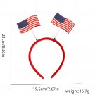 Hat headband, holiday party decoration props, five pointed star tassel headband  (17)
