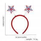 Hat headband, holiday party decoration props, five pointed star tassel headband  (20)