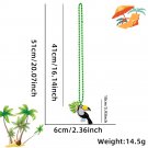 Hawaiian decorations grass skirt pineapple necklace tropical beach party decoration