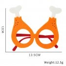 Hawaiian glasses decoration children's ball photography props plastic glasses (4)