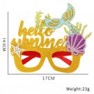 Hawaiian glasses decoration children's ball photography props plastic glasses (7)