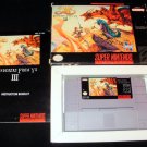 Ys III Wanderers from Ys - SNES Super Nintendo - Complete CIB(2)