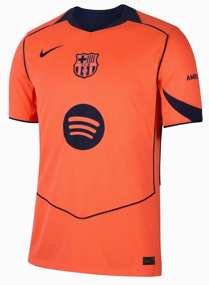 Men Barcelona 3rd Third Jersey 2025-2026 Shirt Soccer Football 25-26