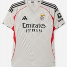 Men Benfica Away Jersey 2025-2026 Shirt Soccer Football 25-26