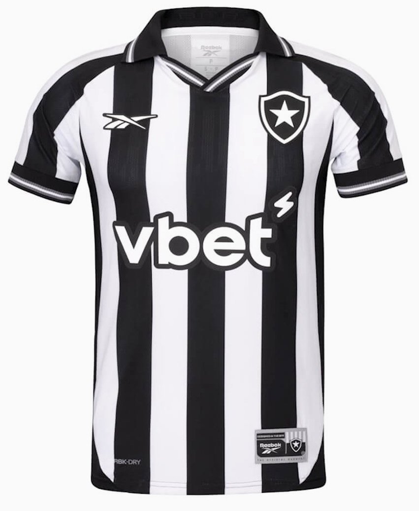 Men Botafogo FR Home Jersey 2025-2026 Shirt Soccer Football 25-26