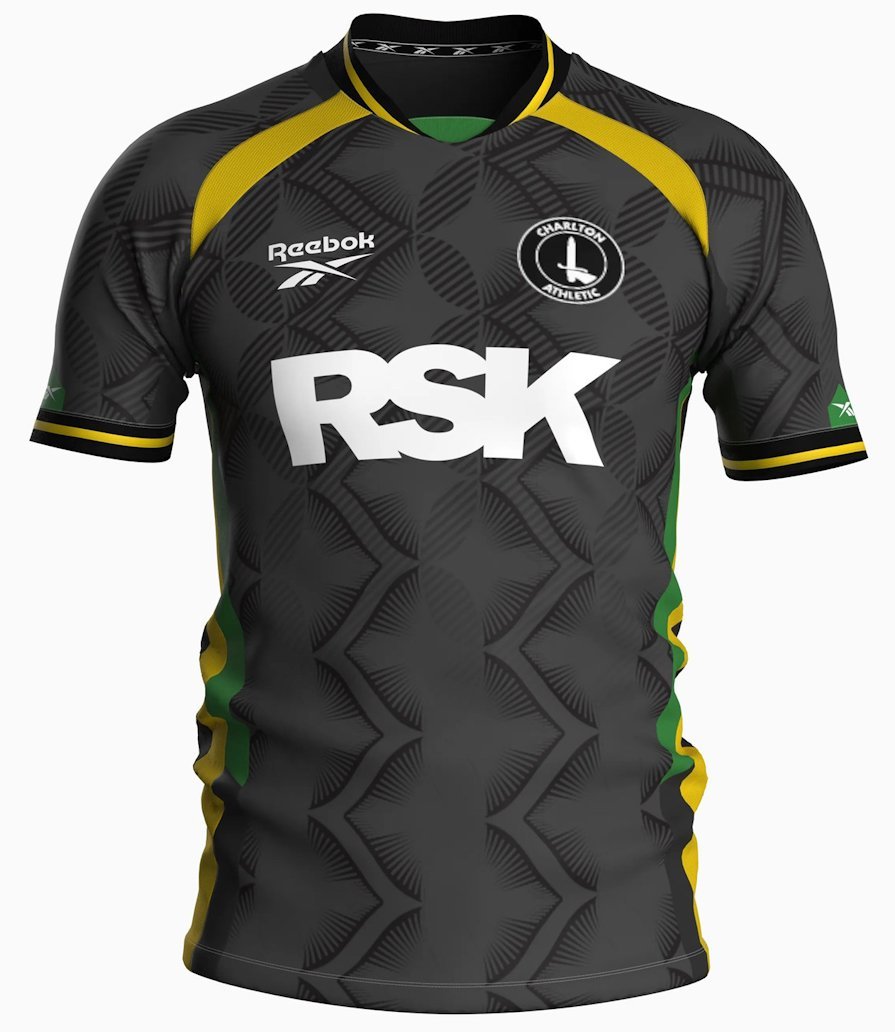 Men Charlton Athletic 3rd Third Jersey 2025-2026 Shirt Soccer Football 25-26