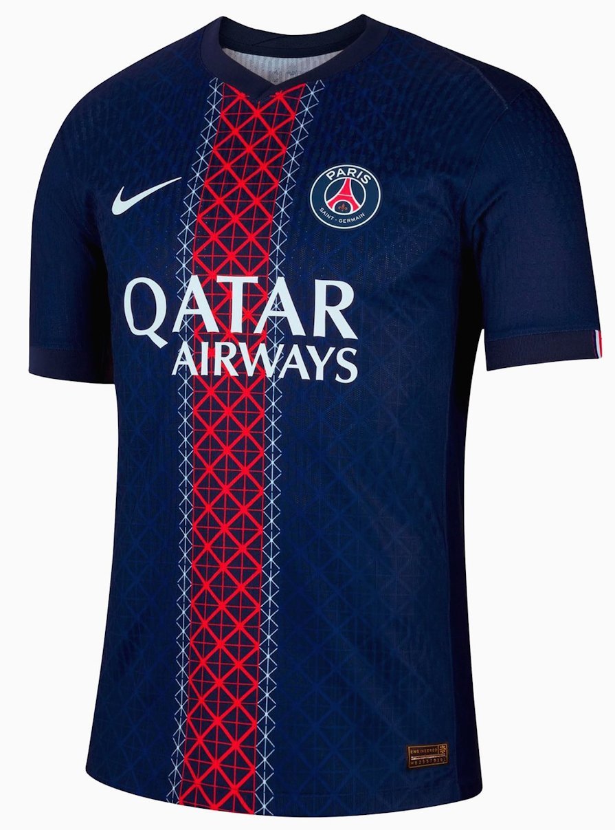 Men D.DOU&Atilde;� #14 Paris Saint Germain Home Jersey 2025-2026 Shirt Soccer Football 25-26