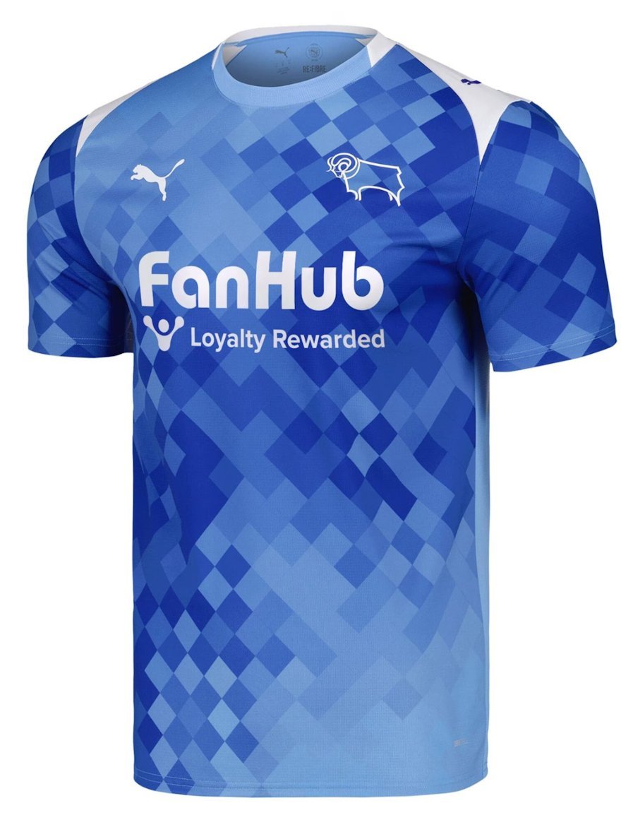 Men Derby County 3rd Third Jersey 2025-2026 Shirt Soccer Football 25-26
